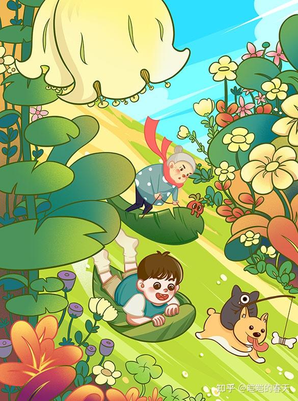 如何使用PS创作可爱的卡通人物插画? - 知乎