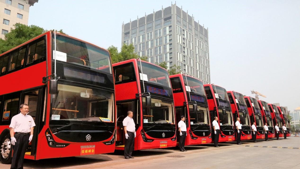 南京双层观光巴士站点图片
