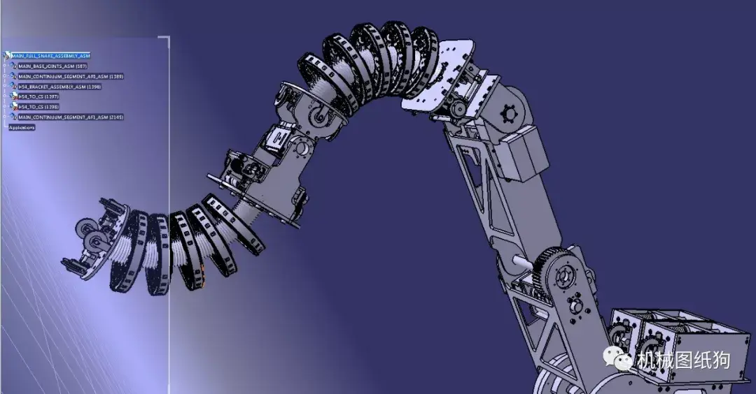 仿生机器蛇的设计图图片