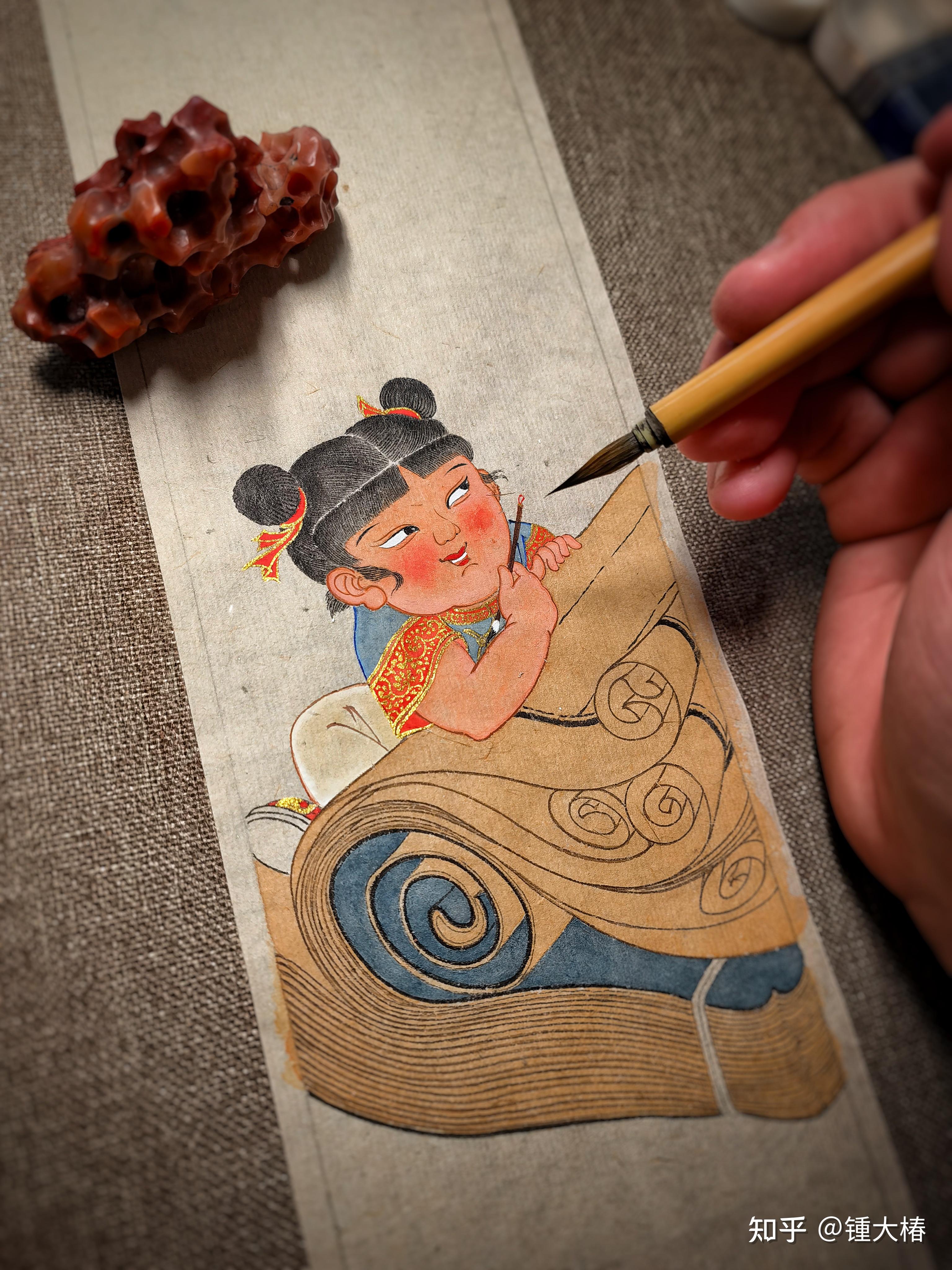 今天不画小老头