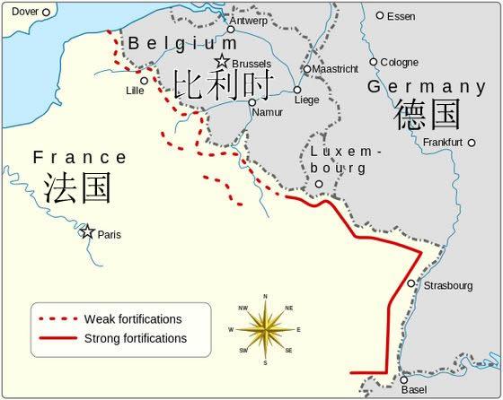 二战法国建立的马奇诺防线真是摆设 现在看来并没有那么简单 马其诺