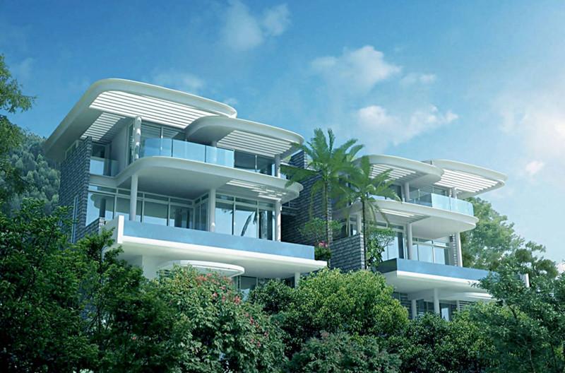 美丽的三亚楼盘融创钻石海岸