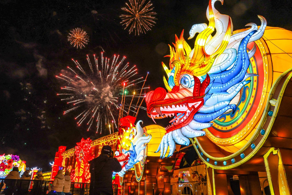 去看了吗璀璨花灯映沈城沈阳这些地方都举办了灯会