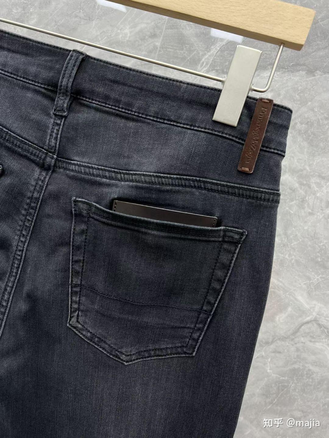 男款杰尼亚牛仔裤