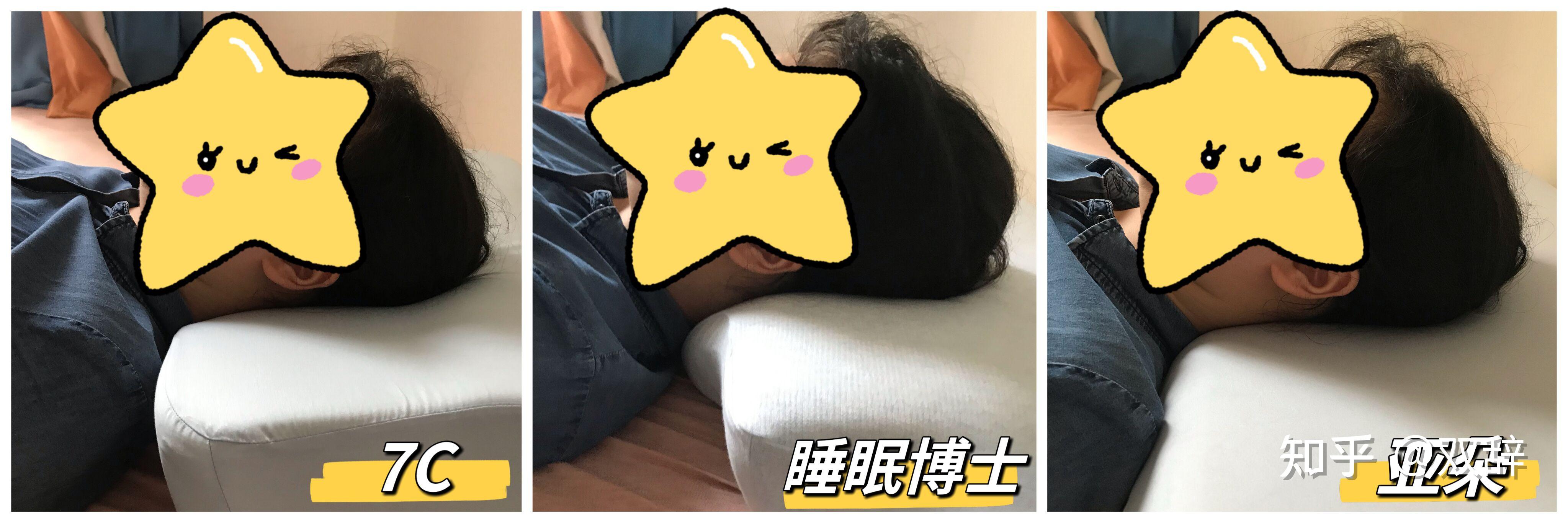 3款记忆棉枕头实测！睡眠博士、7C、亚朵3款记忆枕大测评，教你一招判断怎么买高质量枕头！ - 知乎