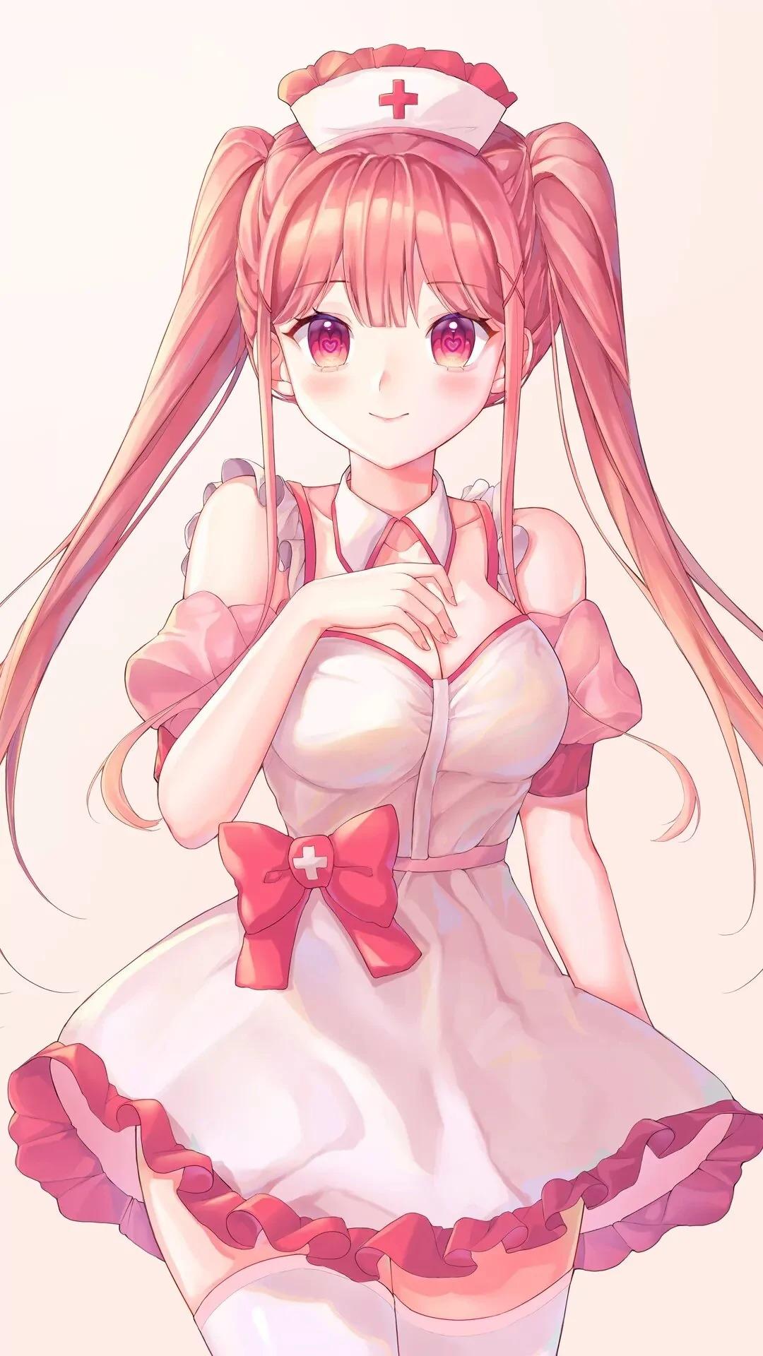 二次元美少女全面屏壁纸精选