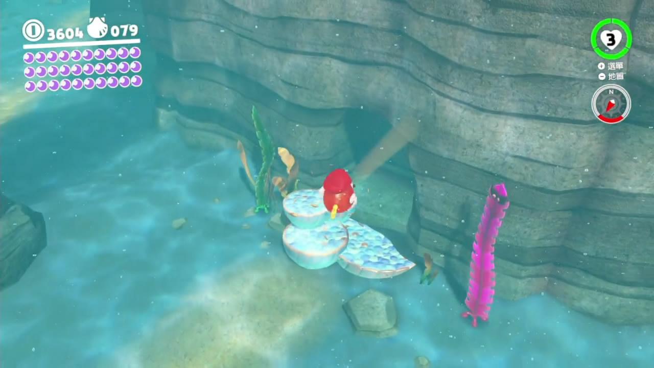 南边的海里064/100   东部岩岛下面067/100   东部岩岛的海底070/100