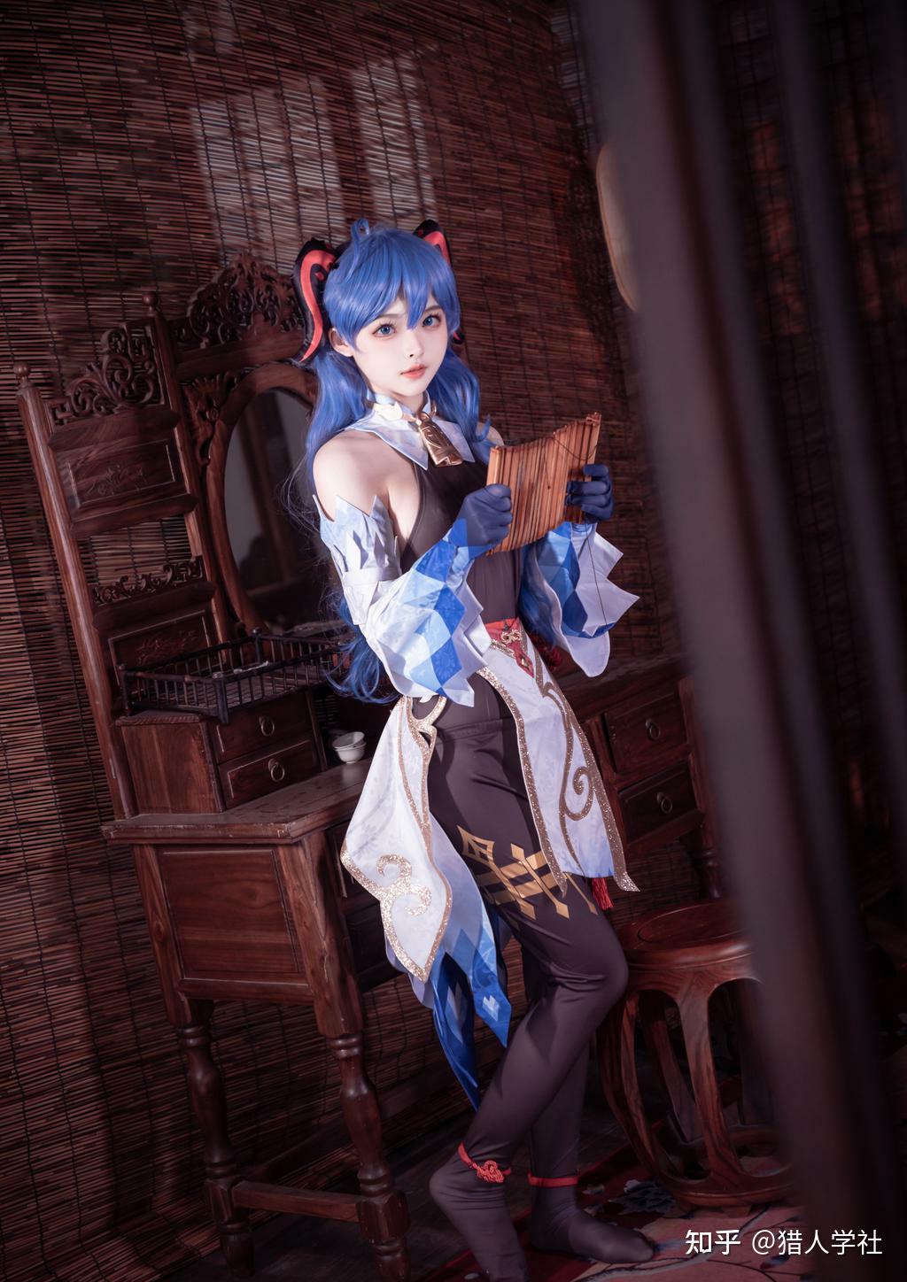 白莉爱吃巧克力 – 新作 甘雨 cosplay美图 cos写真套图合集 