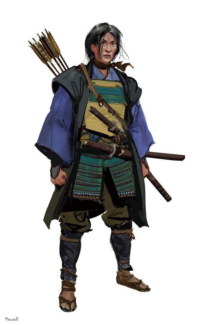 对马岛之魂艺术设定图鉴赏