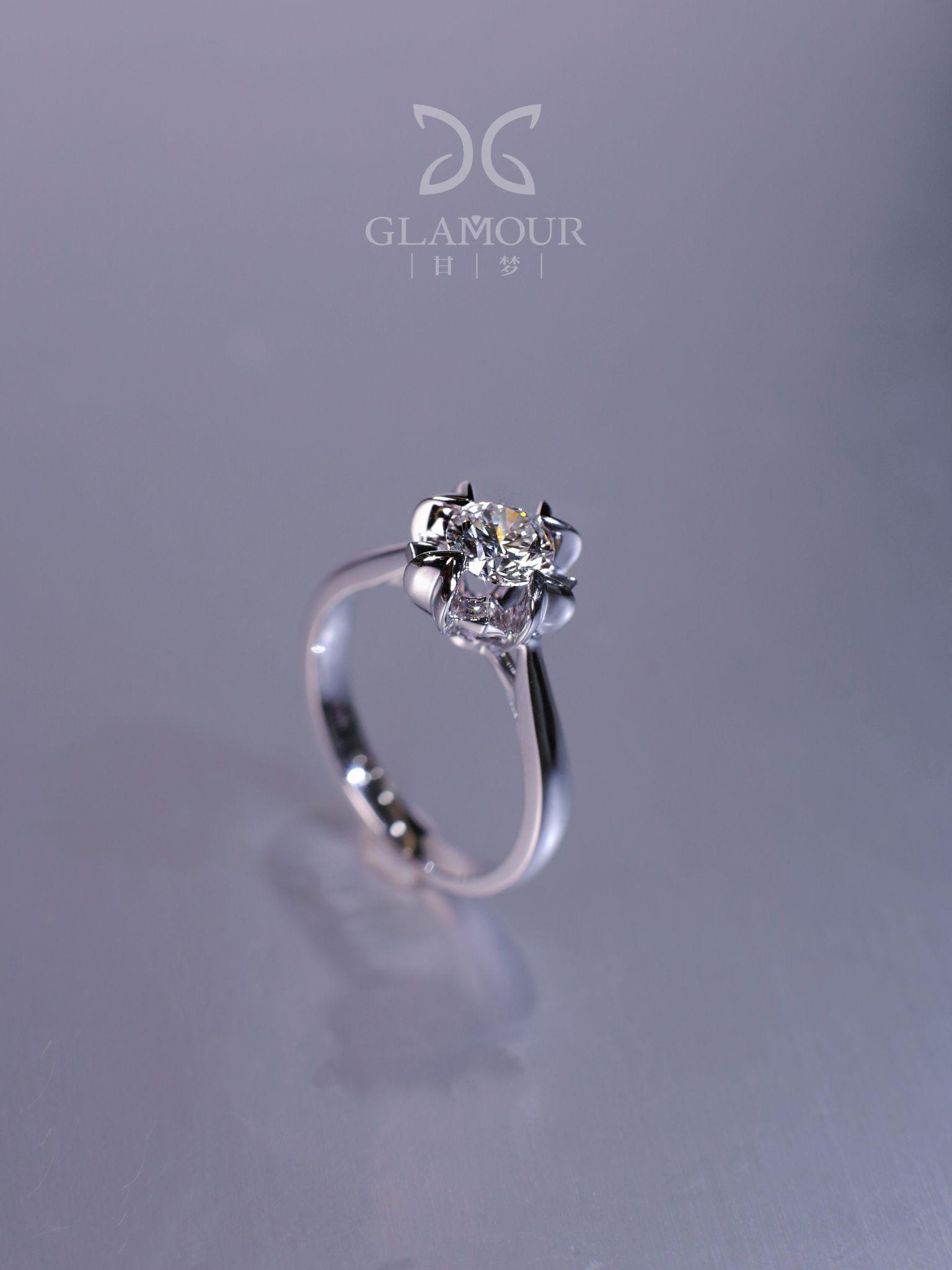 只有冬天能看到雪花超高颜值雪花钻戒来了