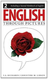 english through pictures, book   and a second workbook of