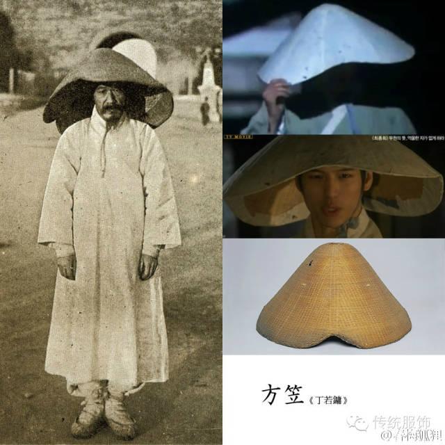 韩服速学卡片韩国古装剧常见男子巾帽冠