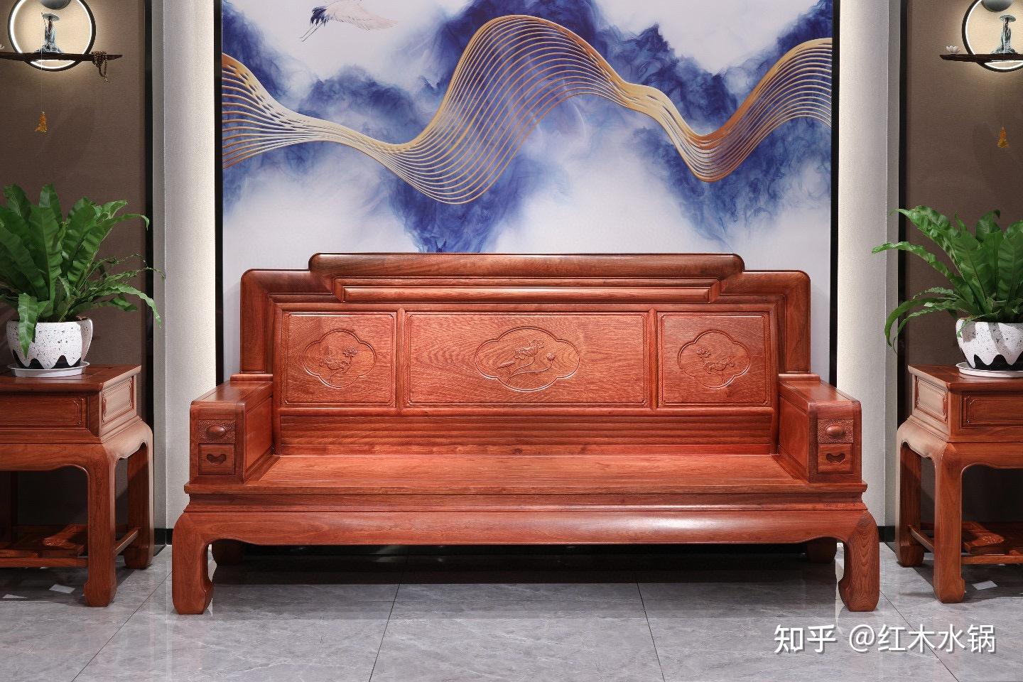 大果紫檀·天姿国色沙发