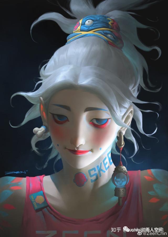 画画是上天赐予我们的礼物好色画师zeenchin的深度解刨