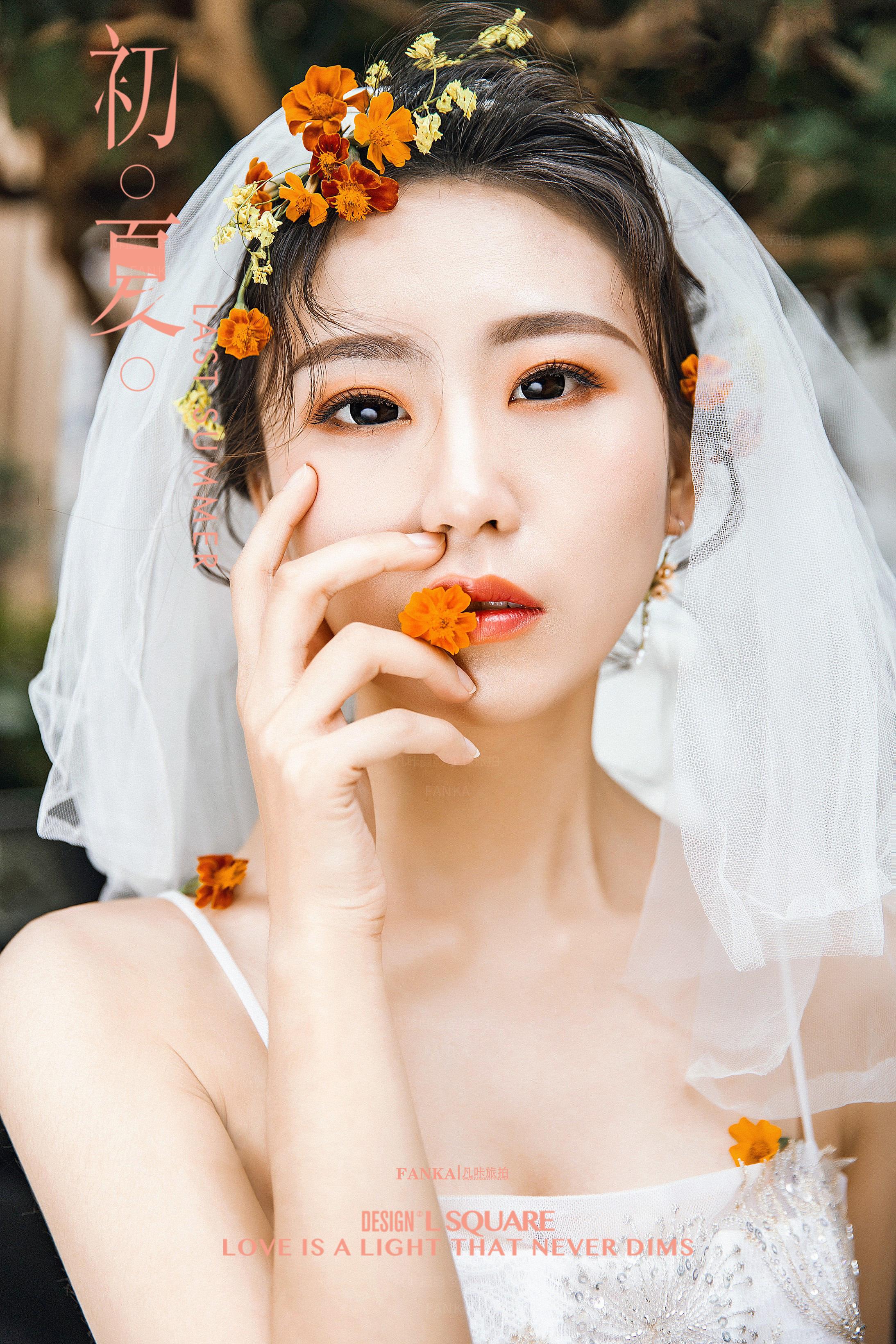 关晓彤给江疏影化c位舞台妆凡咔摄影带来五款明星级新娘妆造让婚纱照