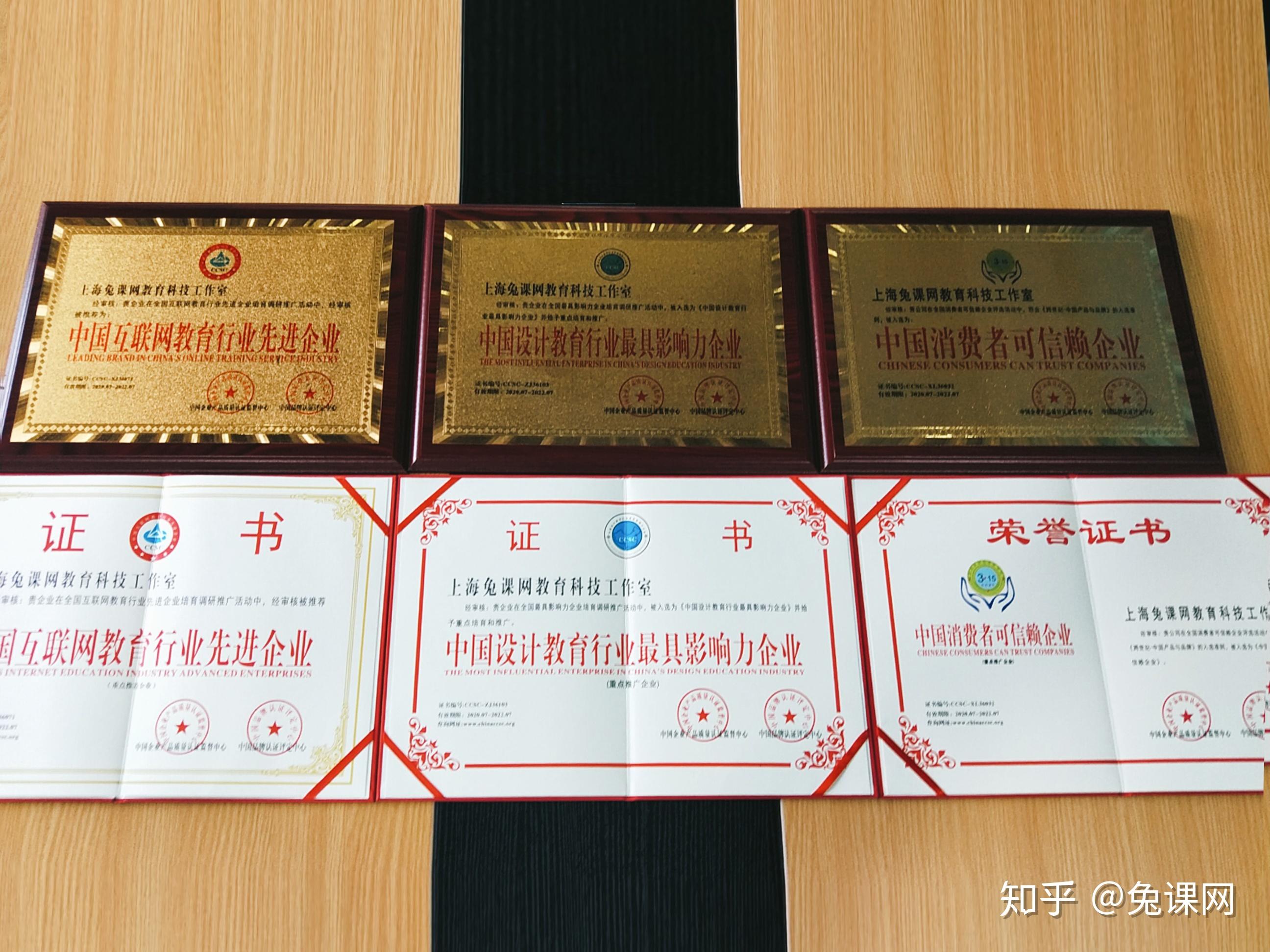兔课网荣获2020年度互联网在线教育协会金牌教育三大奖项