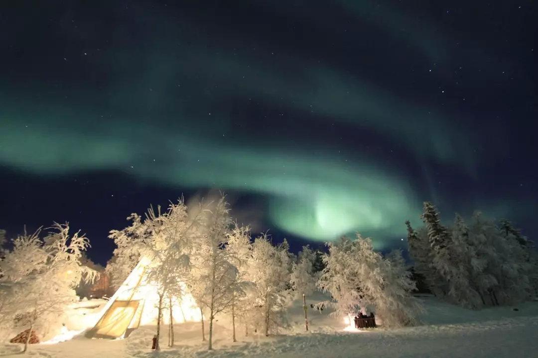 光村莫属,距离现代化的黄刀镇仅有半个小时车程,印第安原住民的传统