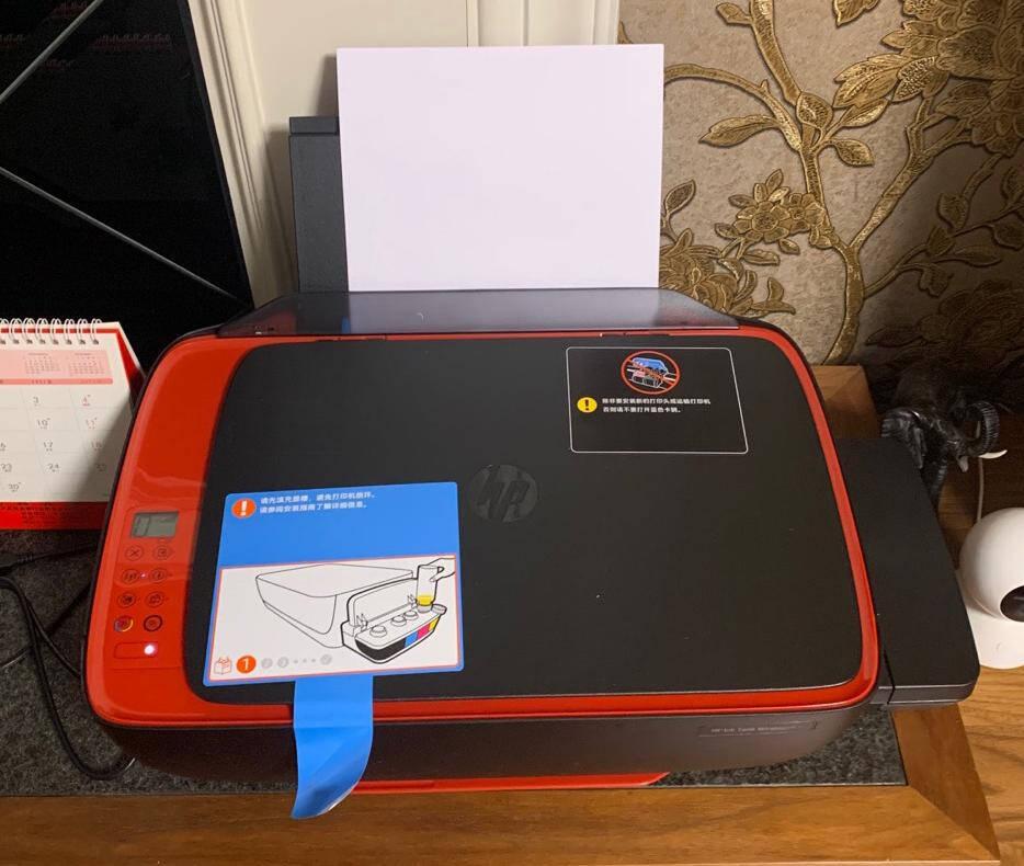 便捷无线打印惠普tank411彩色喷墨打印机评测