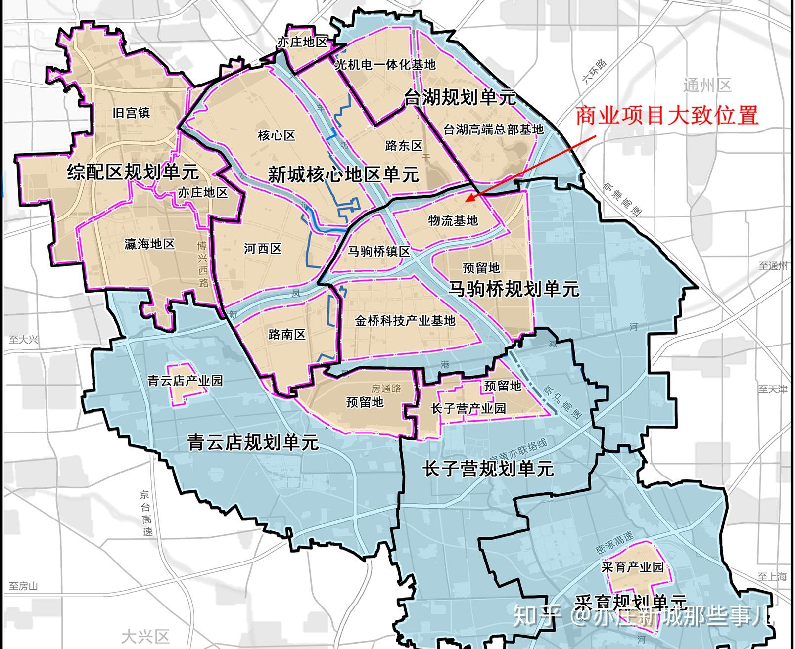 通州区马驹桥地图图片