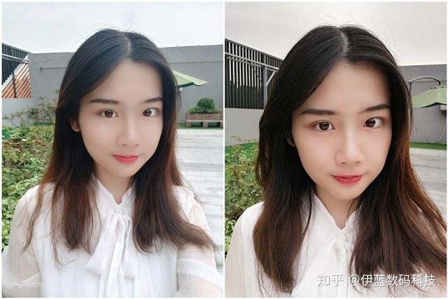 美颜实际效果对比