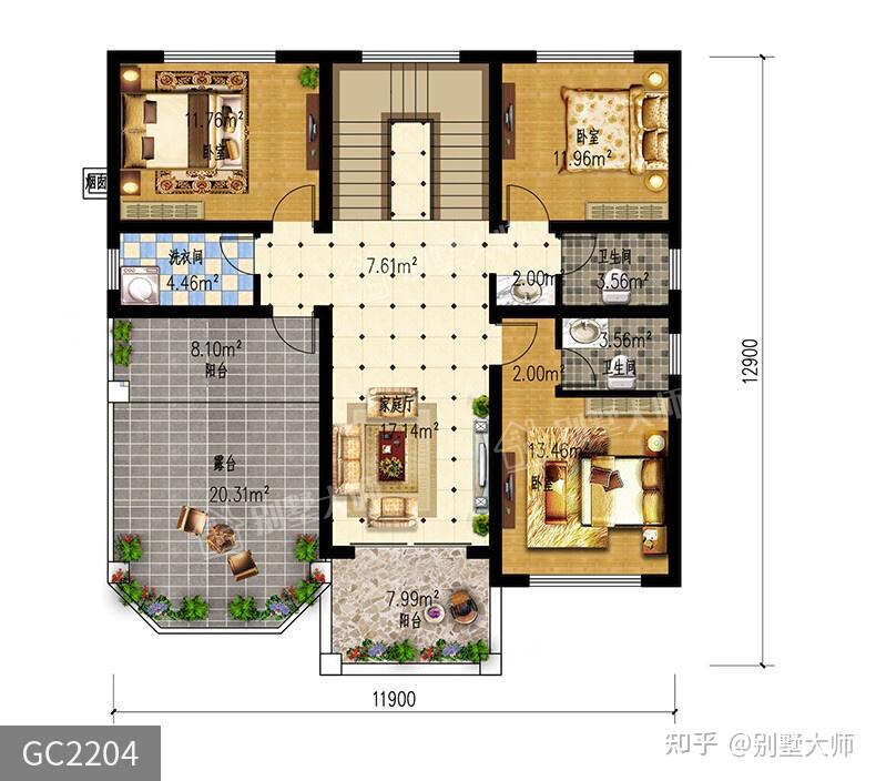 150平建二层？这7款自建别墅设计相当不错？ - 知乎