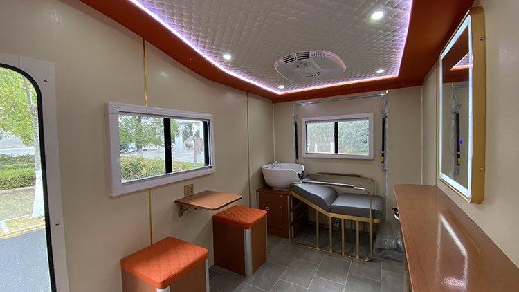 流动美容轻卡房车 移动美发美甲车 移动服务车订做