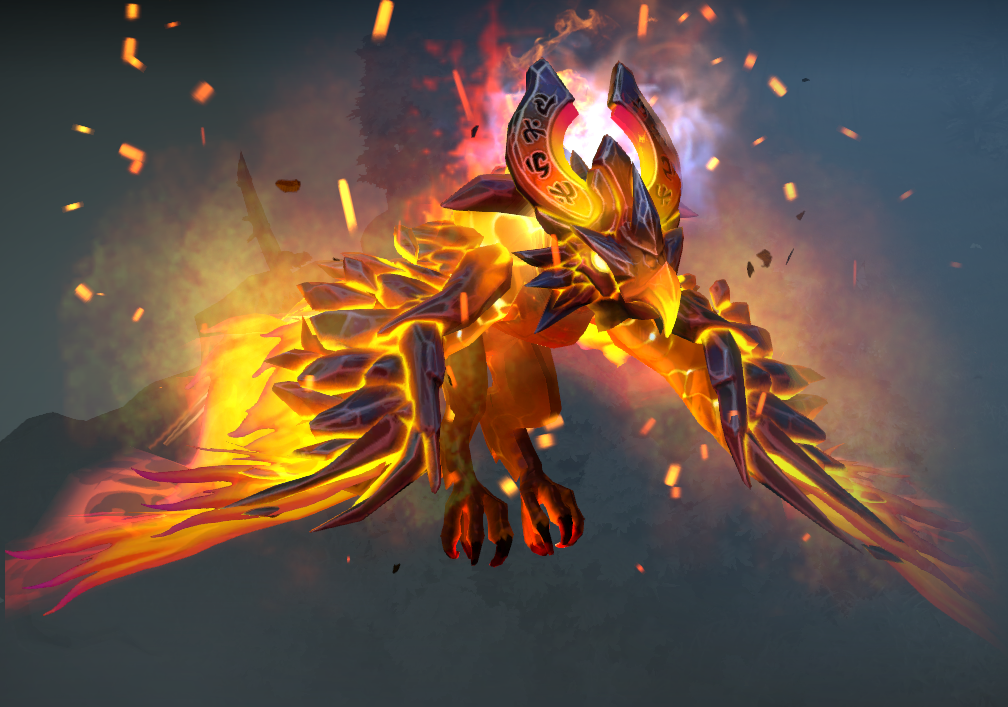 湮灭之耀ti10宝瓶二套装,中国风与铠甲风并重的一个凤凰套装,头部是一