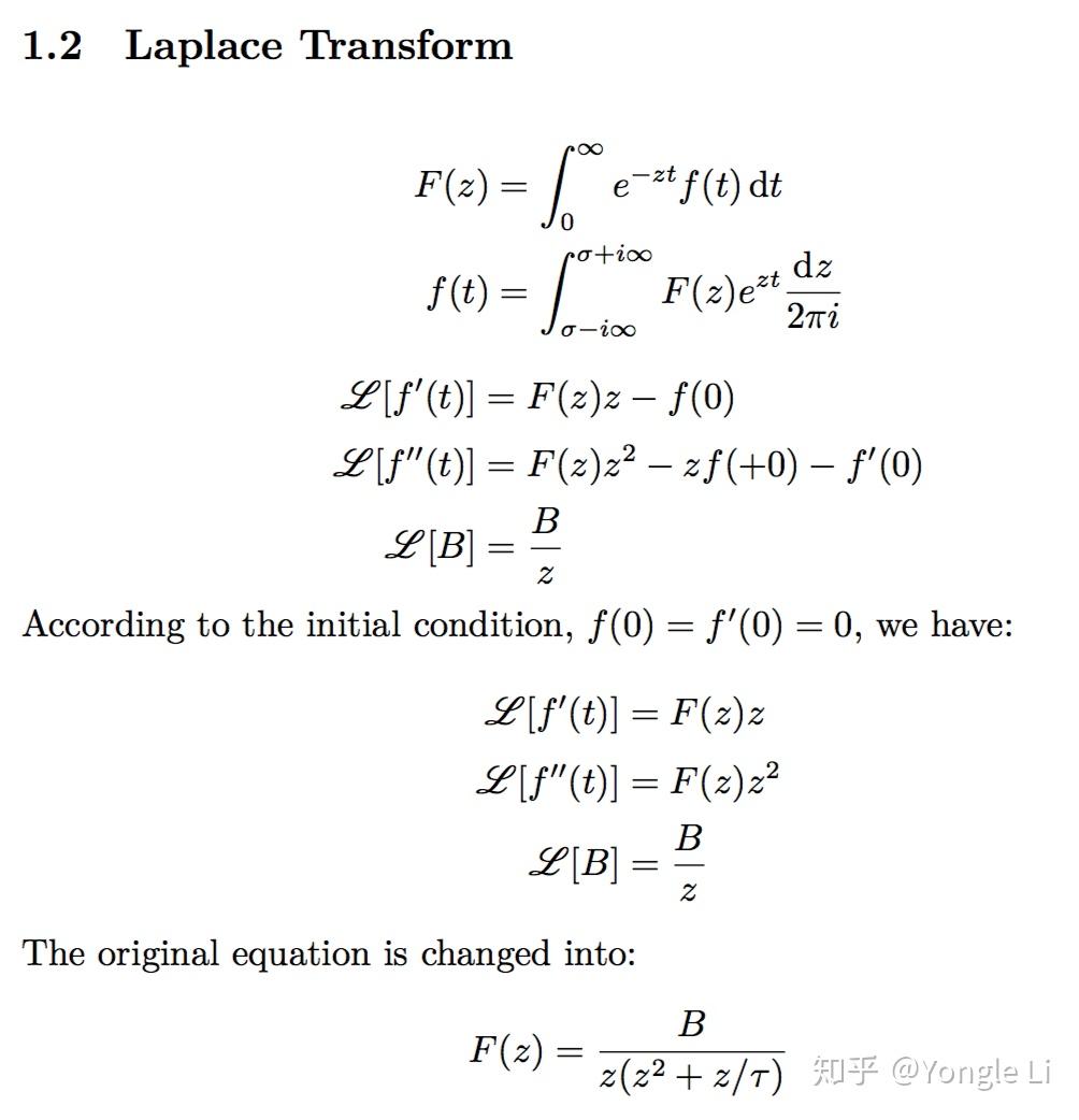 布朗运动基本方程