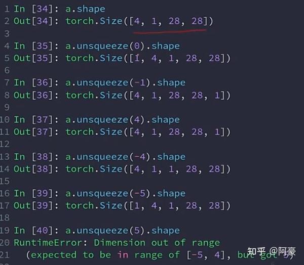 torch的tensor操作 知乎