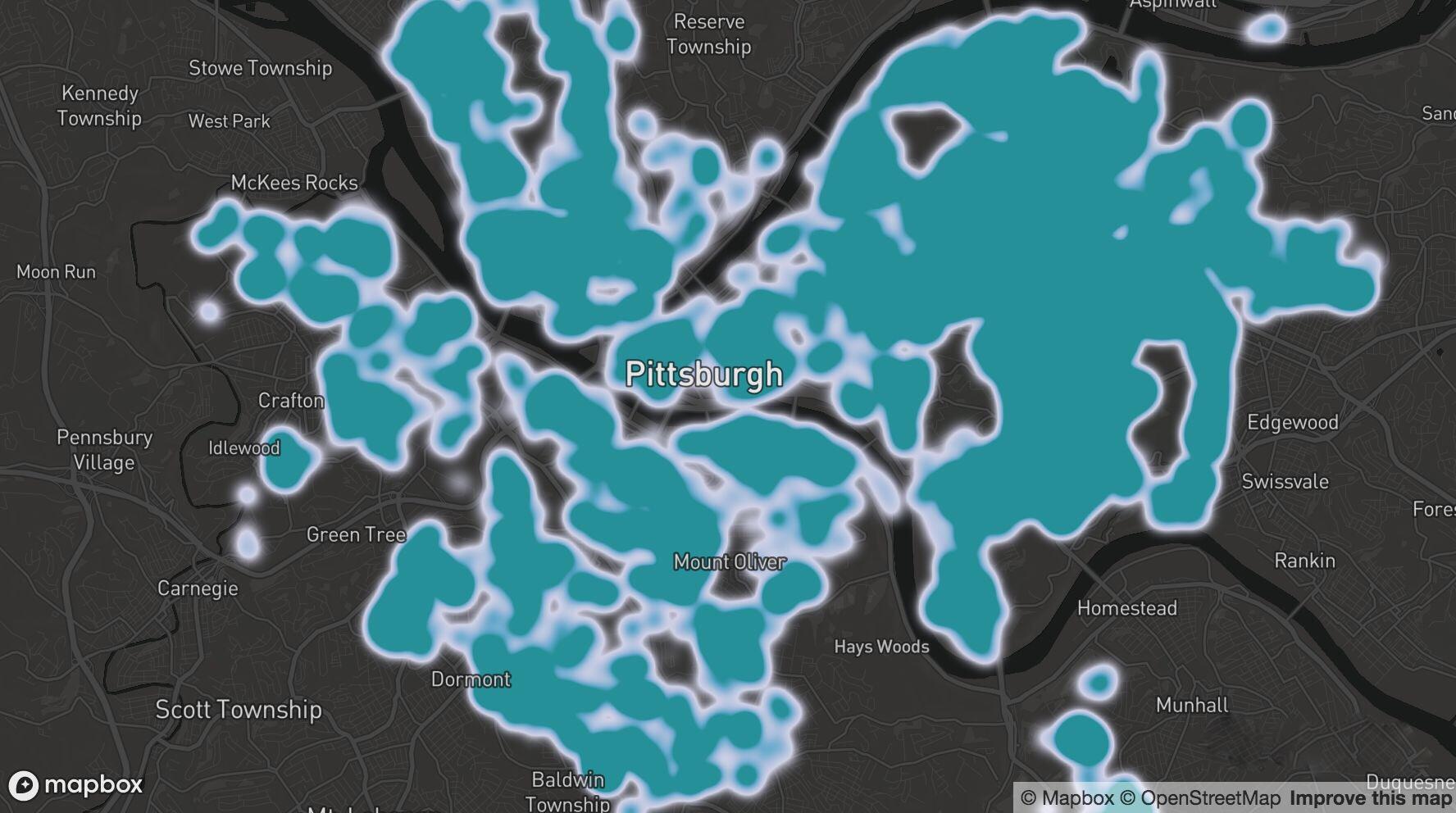 教程 | 如何使用 Mapbox GL JS 制作热力图 - 知乎