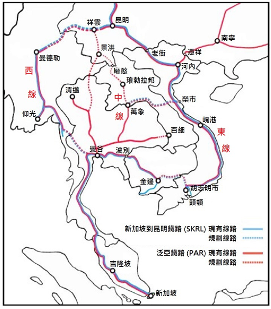 中国铁路(7):中国在东南亚有哪些在建,已建铁路,含普铁,高铁,动车