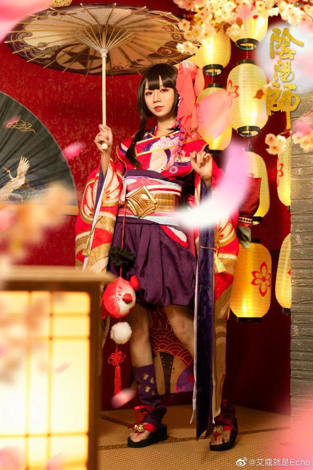 阴阳师手游神乐cosplay