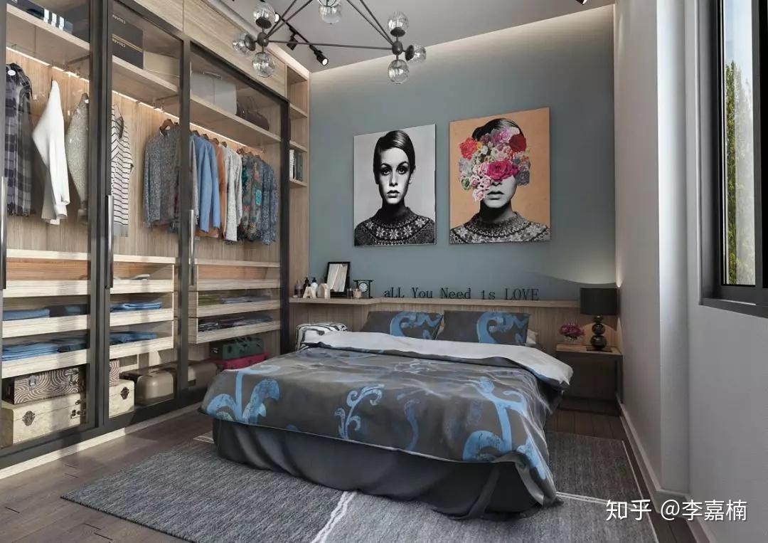 35个卧室背景墙设计方案,果然比大白墙美! - 知乎