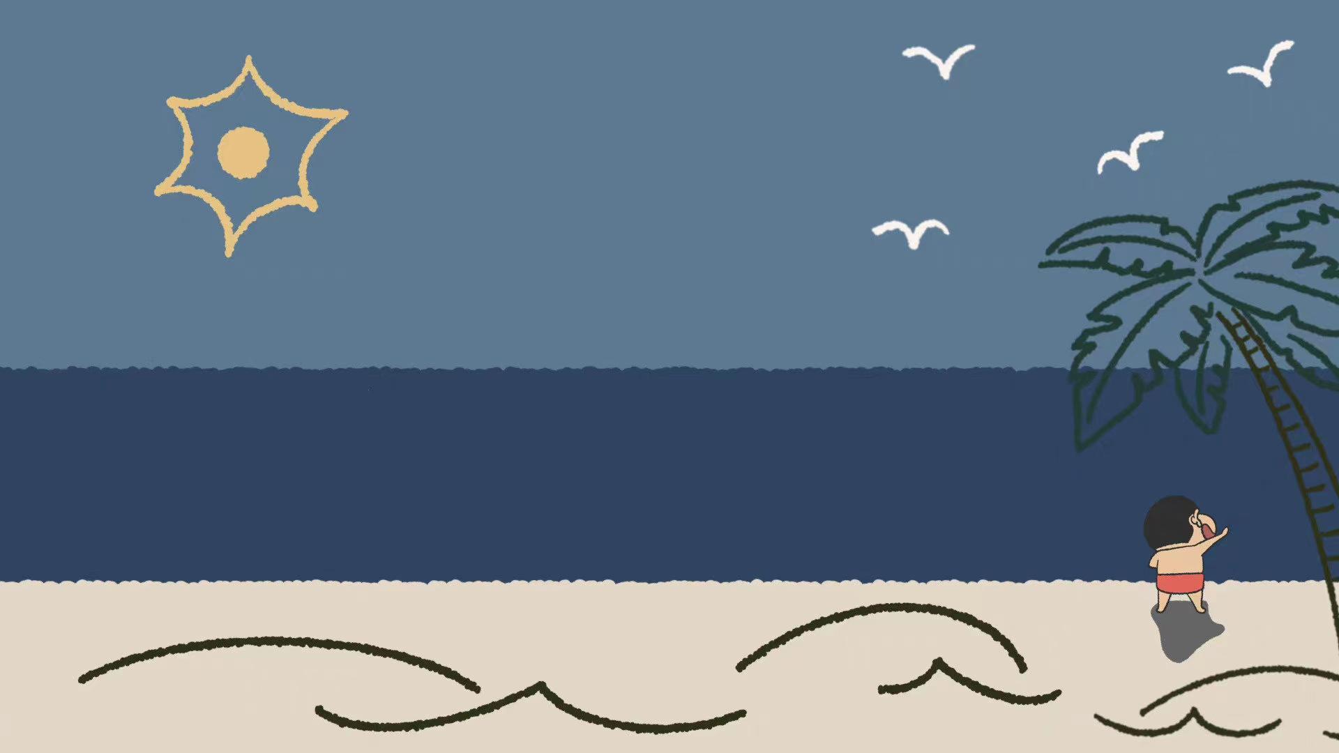 蜡笔小新电脑分区壁纸 - 知乎