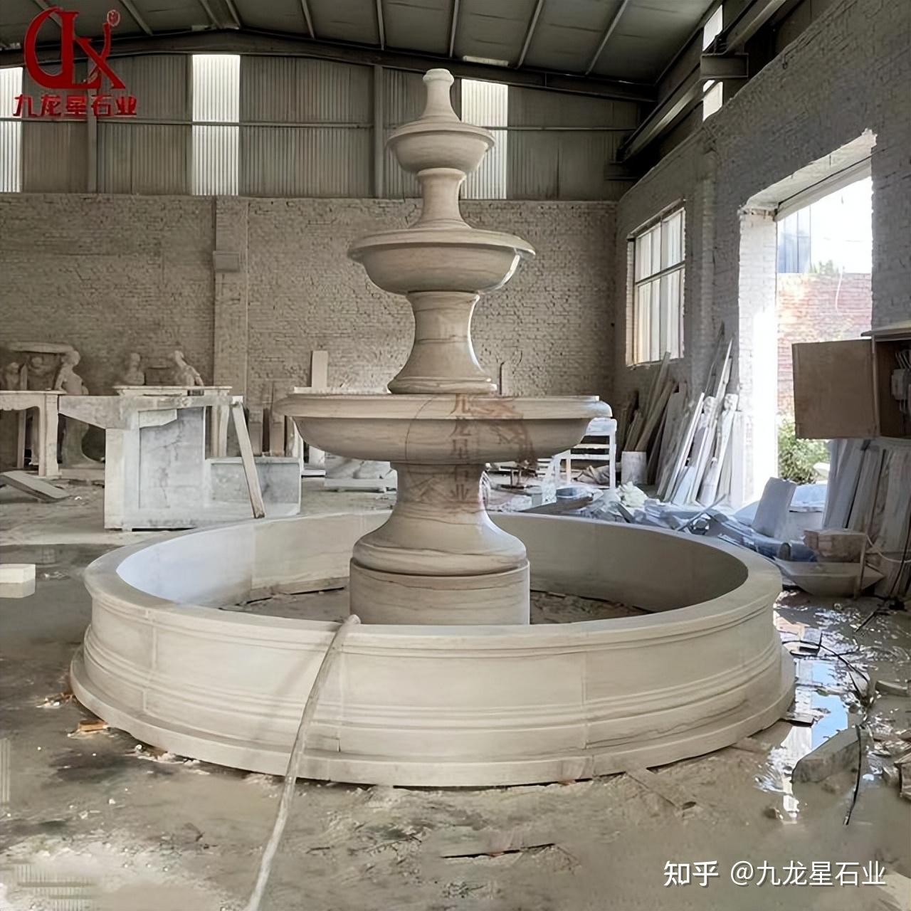 好看实用的石雕喷水池图片集 - 知乎