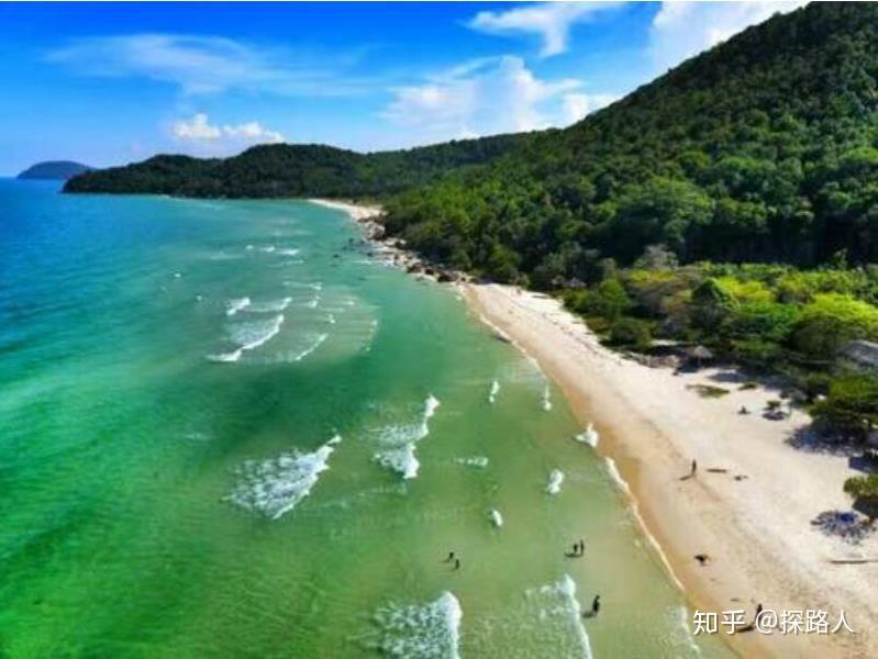 越南暗黑游带着越南女孩去美景之富国岛