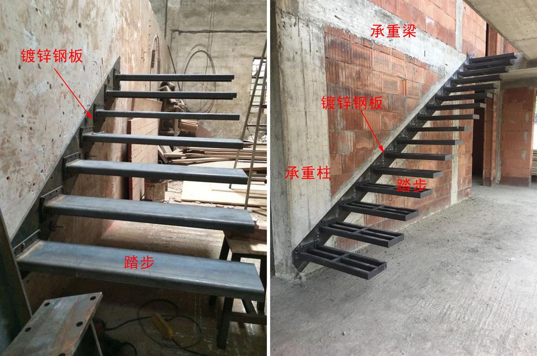 悬浮楼梯通用施工图hjsj-2022