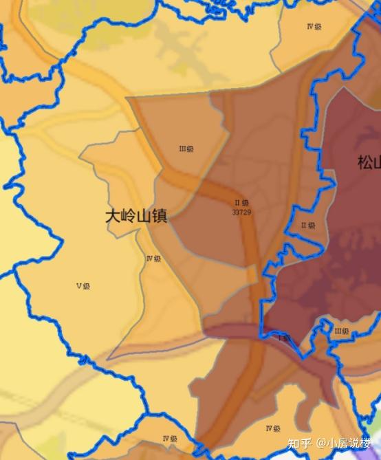 東莞首次發佈房價地圖32鎮街7級房價