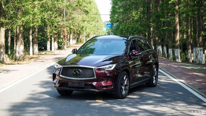 惊于颜值敬于才华试驾暮色红新英菲尼迪qx50