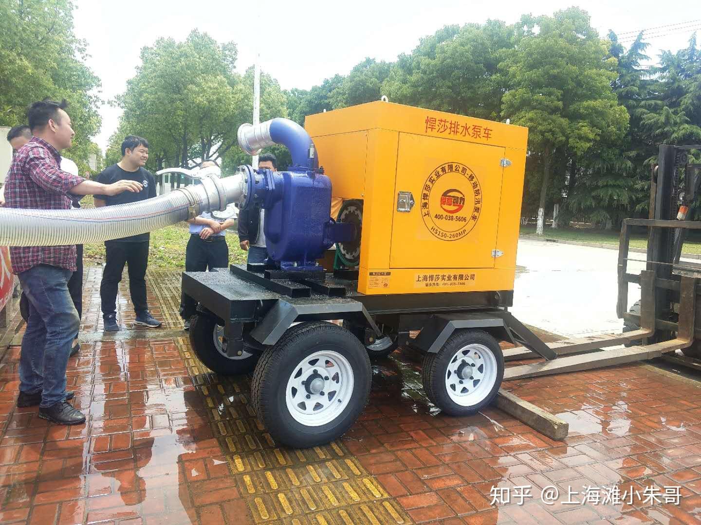 防汛排涝柴油机水泵的结构简单说明