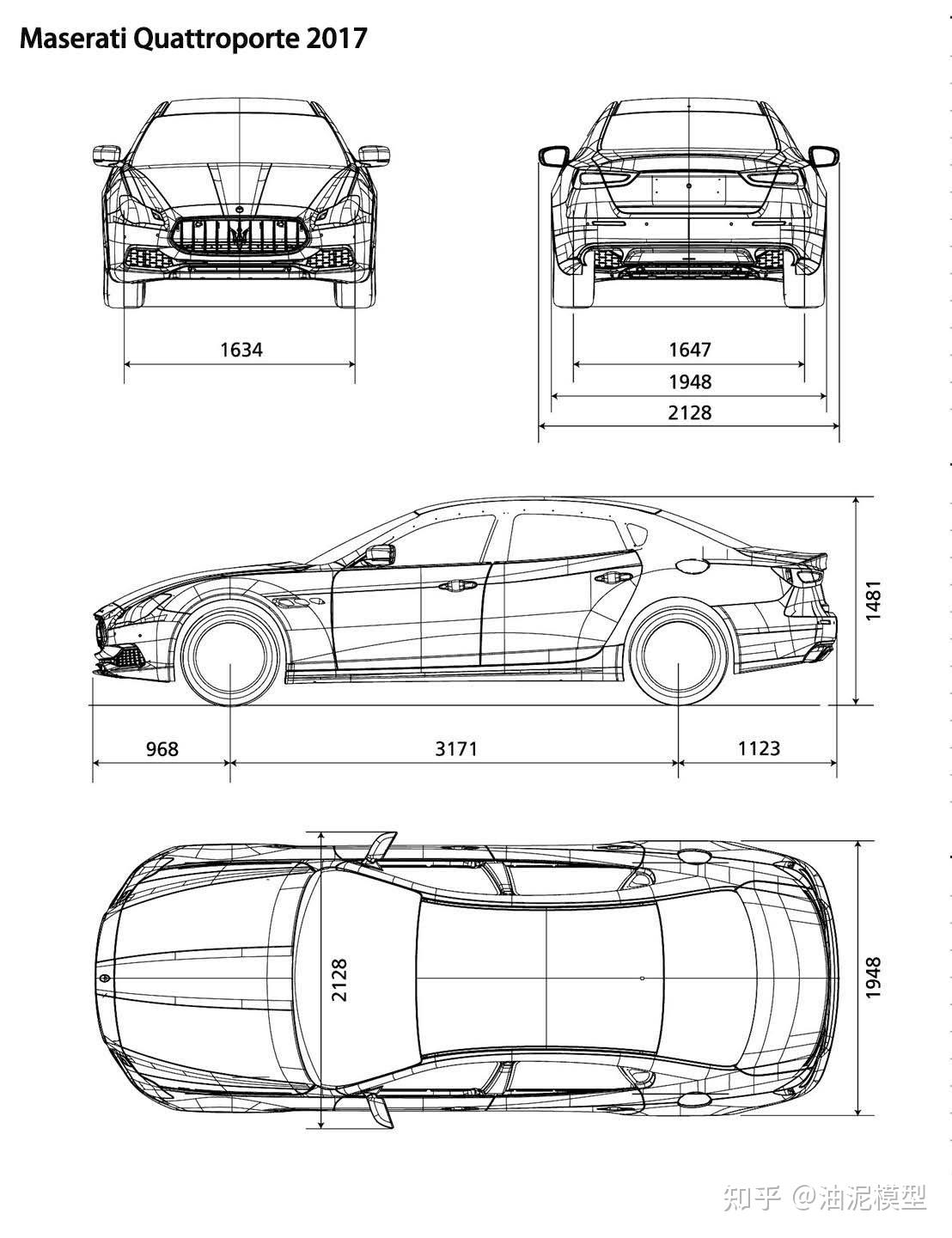 汽车模型制作图纸图片