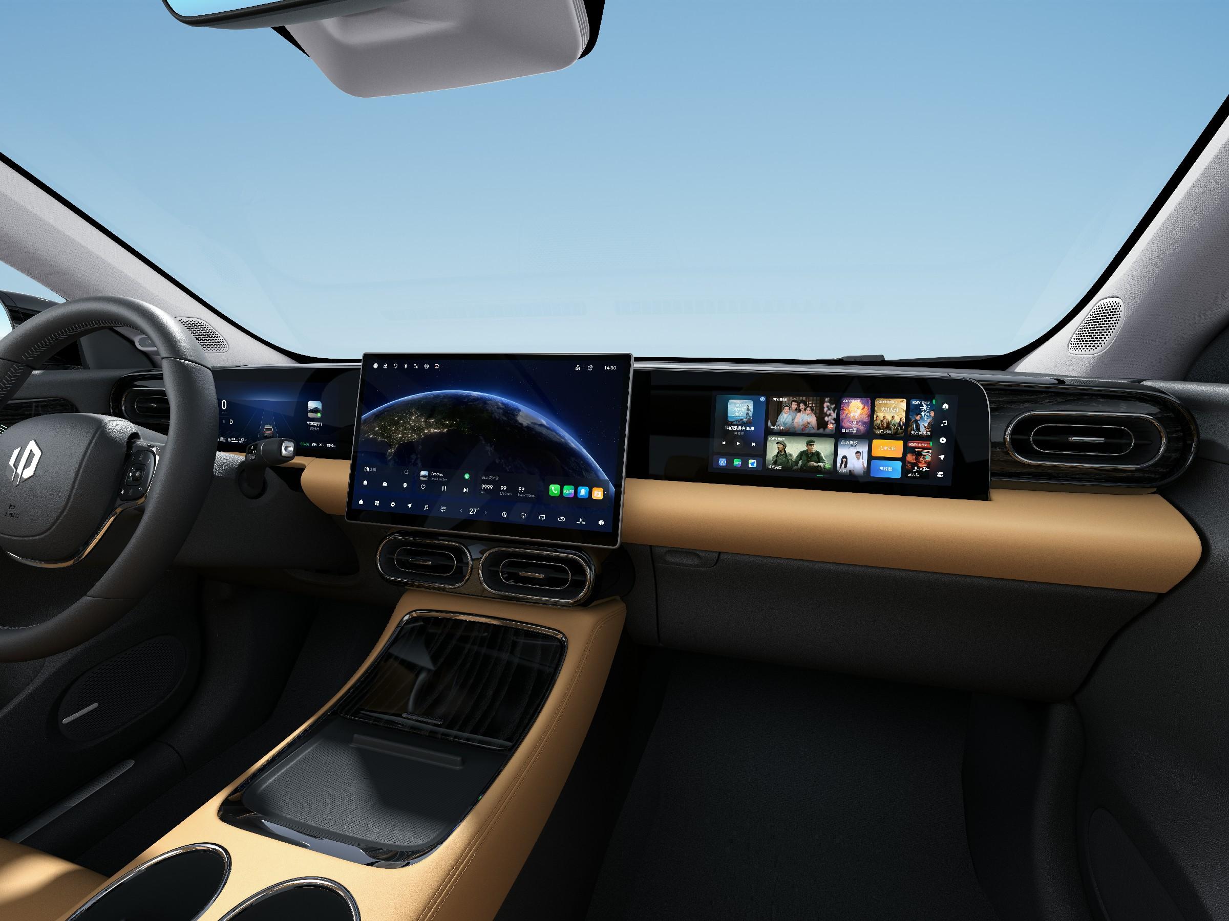 零跑全新c11还增加了新的外饰色——松岚灰,再搭配上新增的驼绒棕内饰