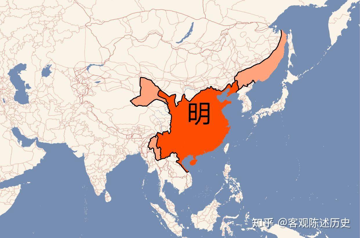 其实明朝巅峰版图疆域还没有金朝巅峰版图疆域大 - 知乎
