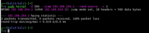 实用安全工具hping3之ICMP Flood攻击 - 知乎