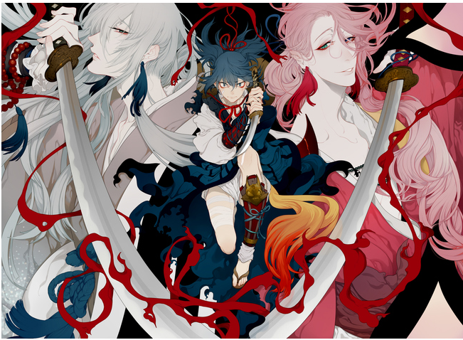 有哪些好看的刀剑乱舞同人图