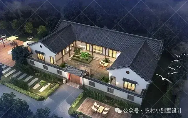 退休养老必看!15套国风一层新中式合院新标杆;别墅养老天花板 - 知乎