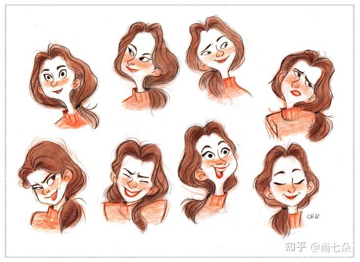 同人物动作表情画稿动漫漫画美术学习资料绘画素材图片保存6 - 知乎