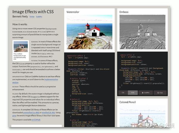 CSS混合模式高级应用- 知乎