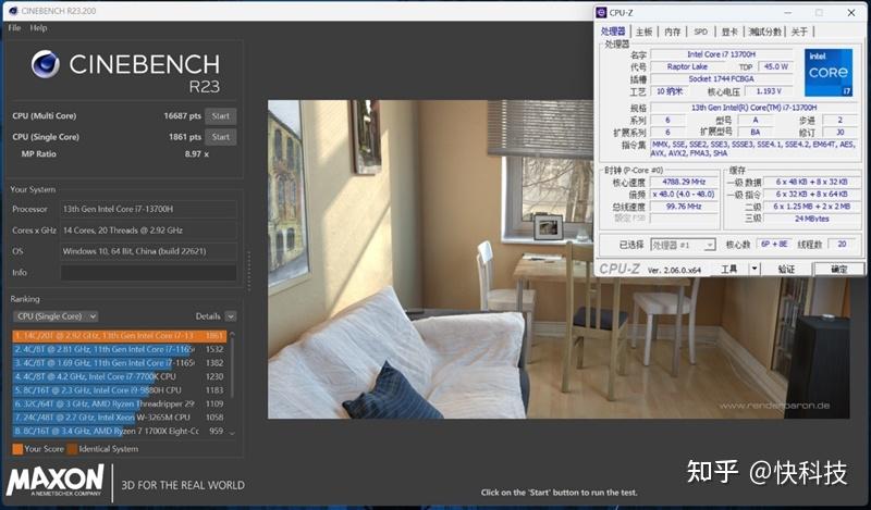酷睿i7-13700H VS.锐龙9 7940H全面对比:AMD仍有很长的路要走 - 知乎