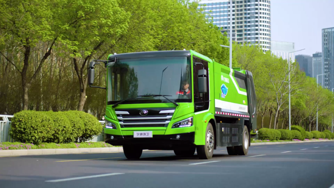 绿变济南,电动先锋┃宇通新能源环卫车为"泉城"添绿意 - 知乎